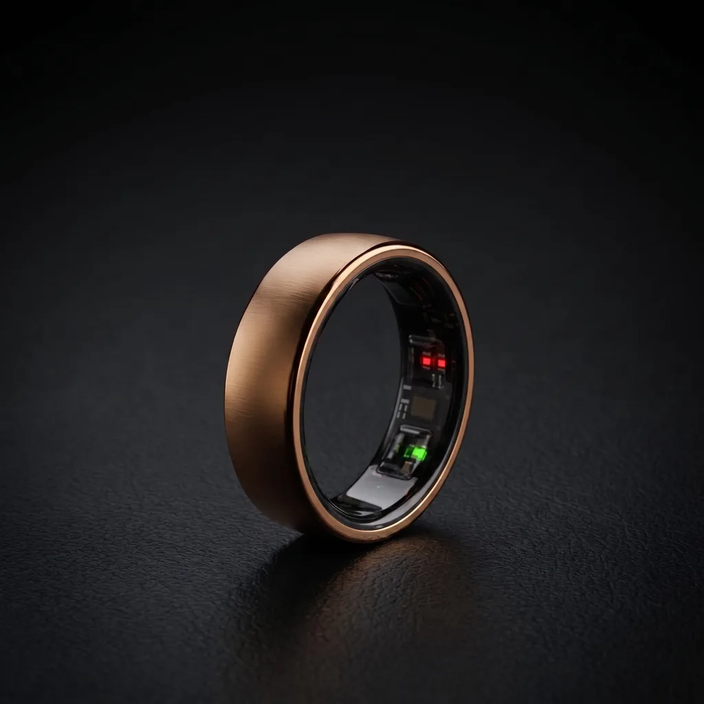 ChiroRing in brushed rose gold